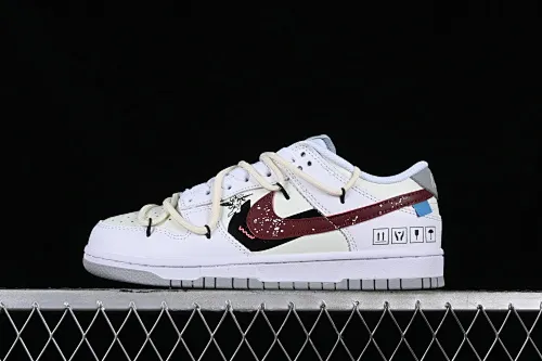 All Categories Nk SB Dunk Series Nk SB Dunk Low Low-top sneakers Nk Dunk Low Travel high-street style SB strappy low-top casual sneakers DH9765-102